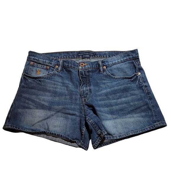 Ralph Lauren Denim Jean Shorts 12 - Picture 1 of 5